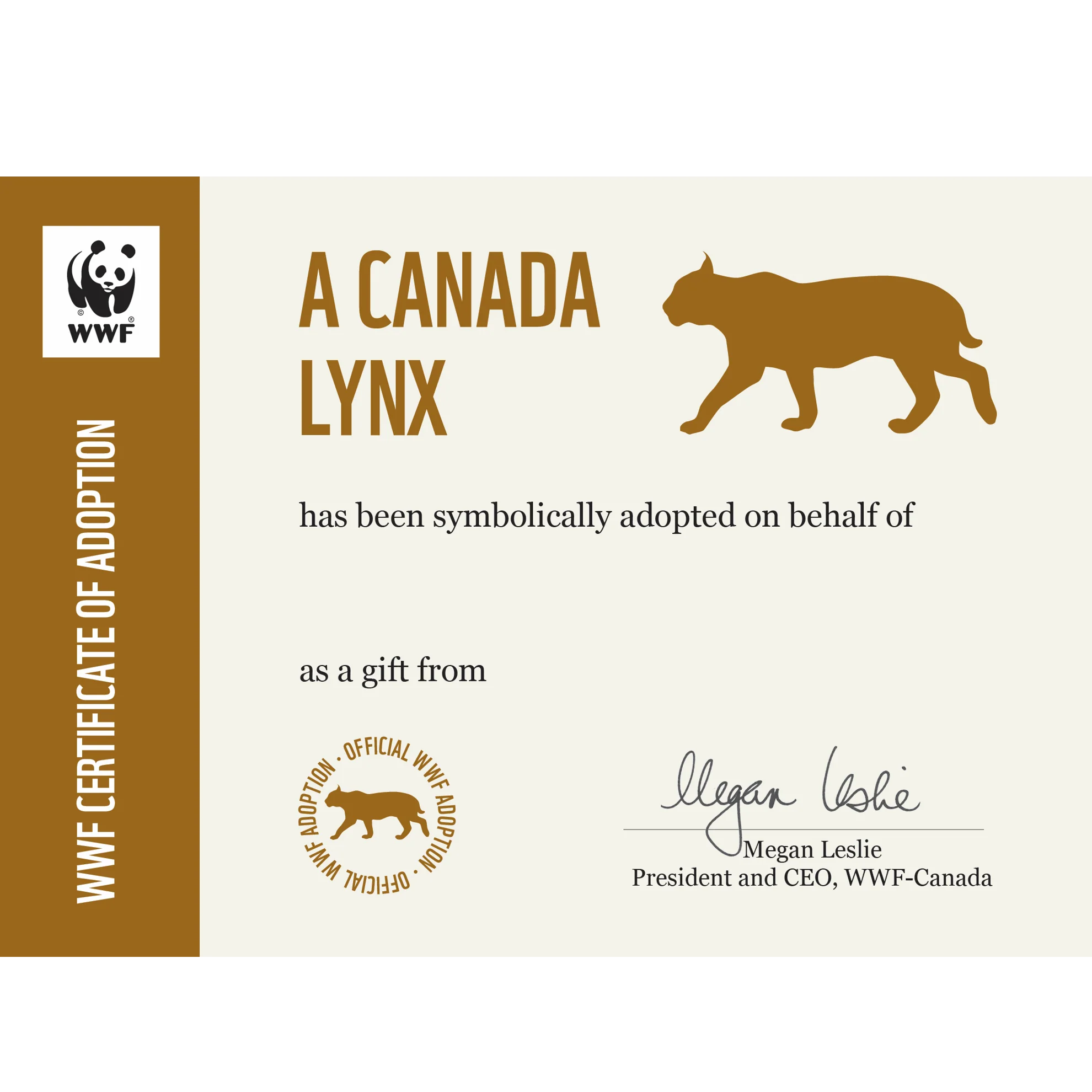 Canada lynx adoption card - Image 3