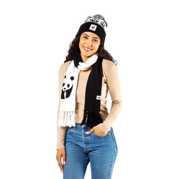 Panda toque and scarf bundle - Image 2