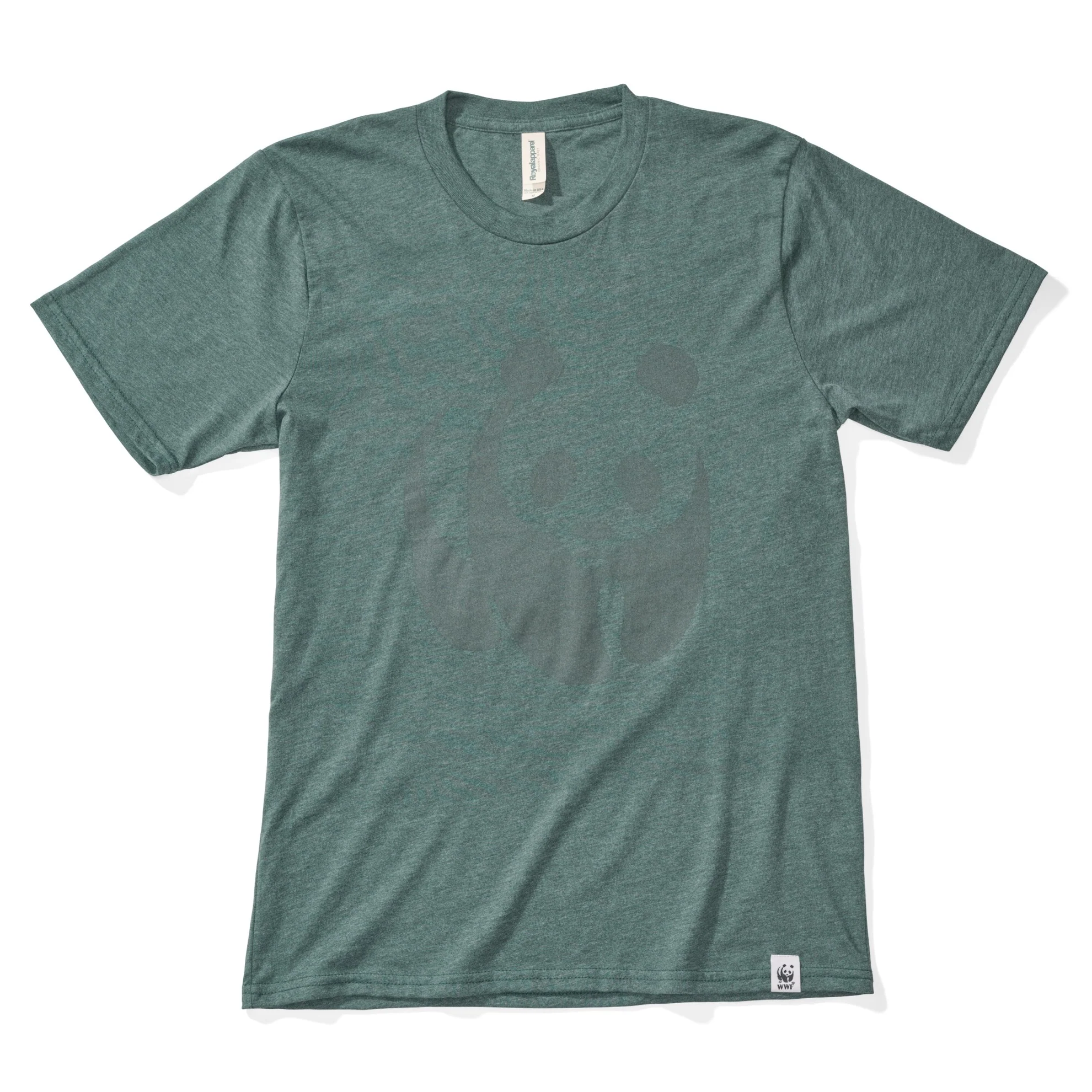 T-shirt Panda unisexe, vert forêt