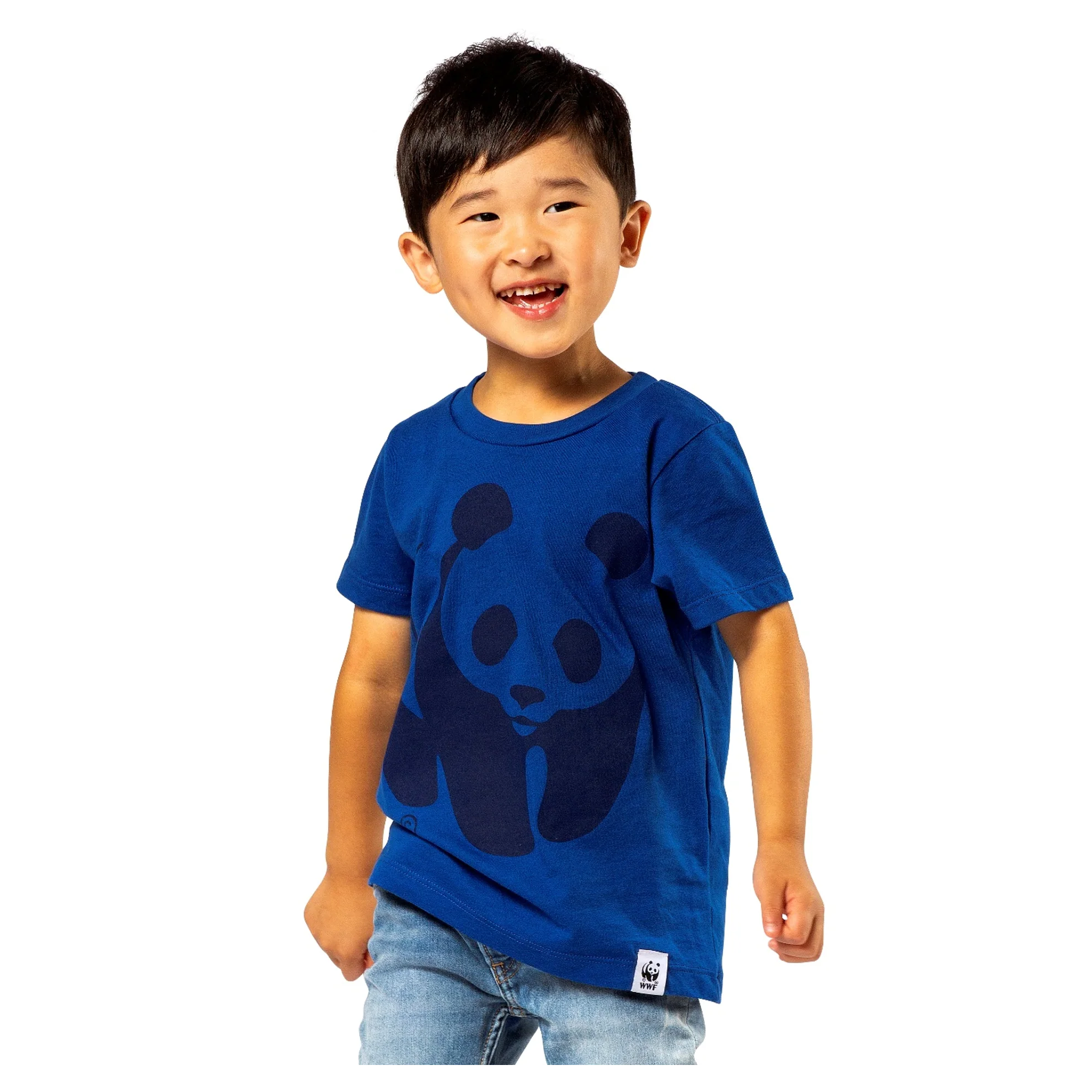 Youth/toddler blue panda t-shirt - Image 3